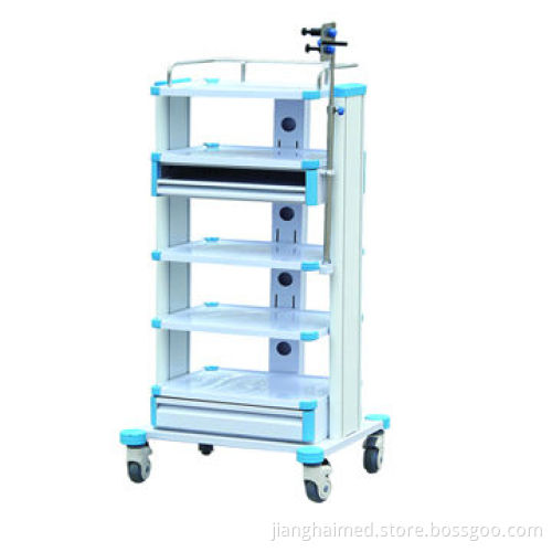 Instrument Trolley, CE and ISO9000 Certified, Aluminum Alloy and ABS Plastic